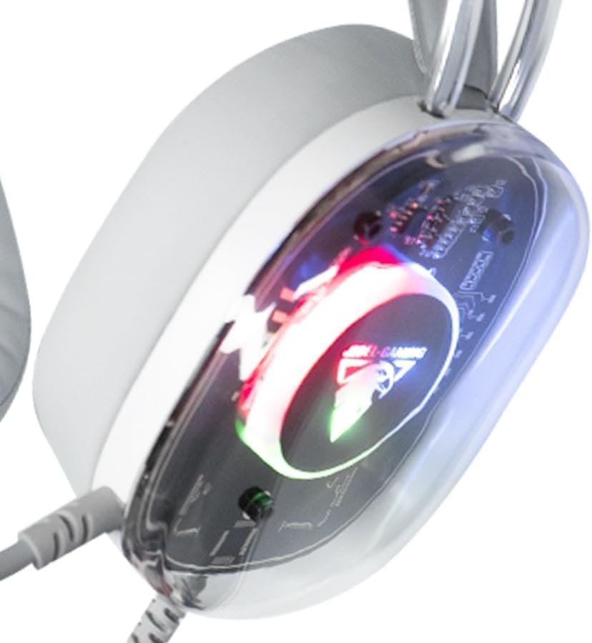 JeDEL GH-580 Gaming Headset – 50 mm Drivers & RGB Lighting - الصورة 3