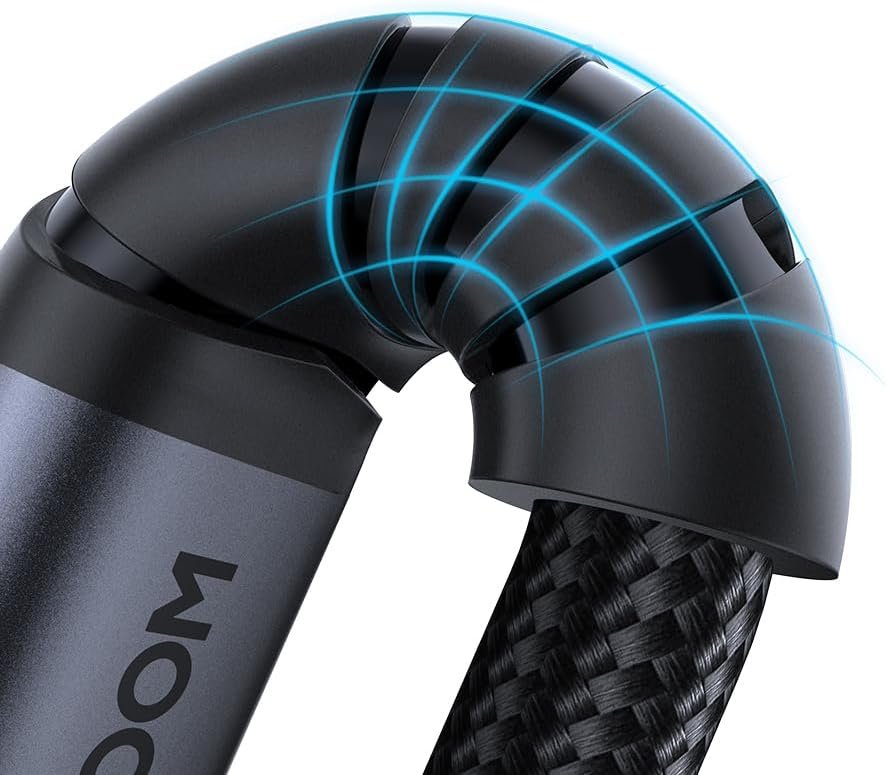 JoyRoom SY-A07 Type-C to 3.5mm AUX Audio Cable – 1.2m Premium Audio-Transfer Series - الصورة 3