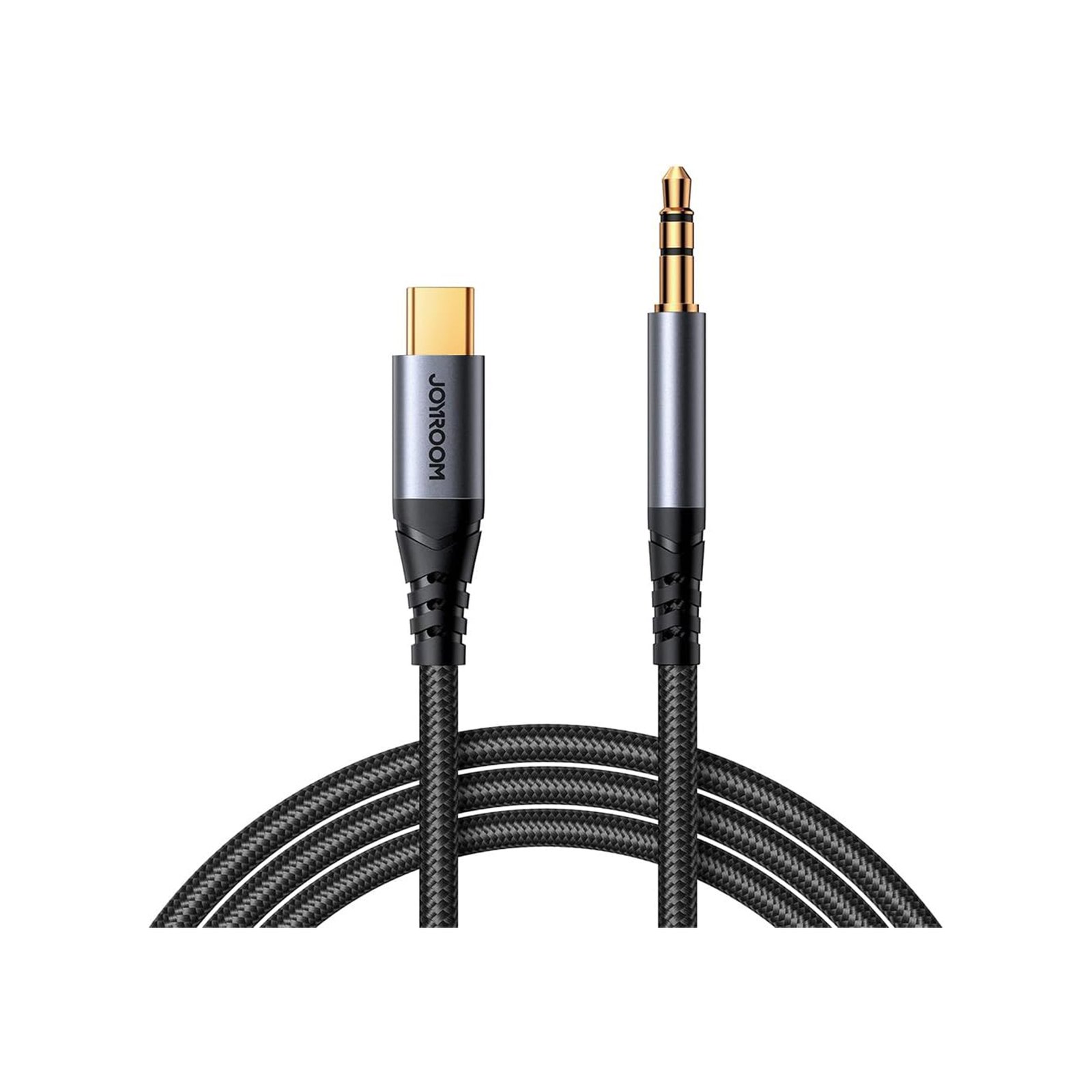 JoyRoom SY-A07 Type-C to 3.5mm AUX Audio Cable – 1.2m Premium Audio-Transfer Series
