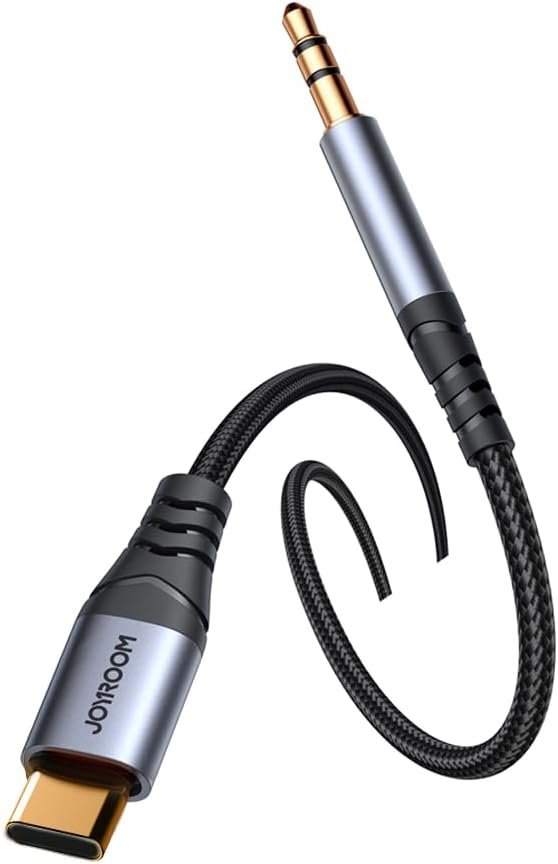 JoyRoom SY-A07 Type-C to 3.5mm AUX Audio Cable – 1.2m Premium Audio-Transfer Series - الصورة 4