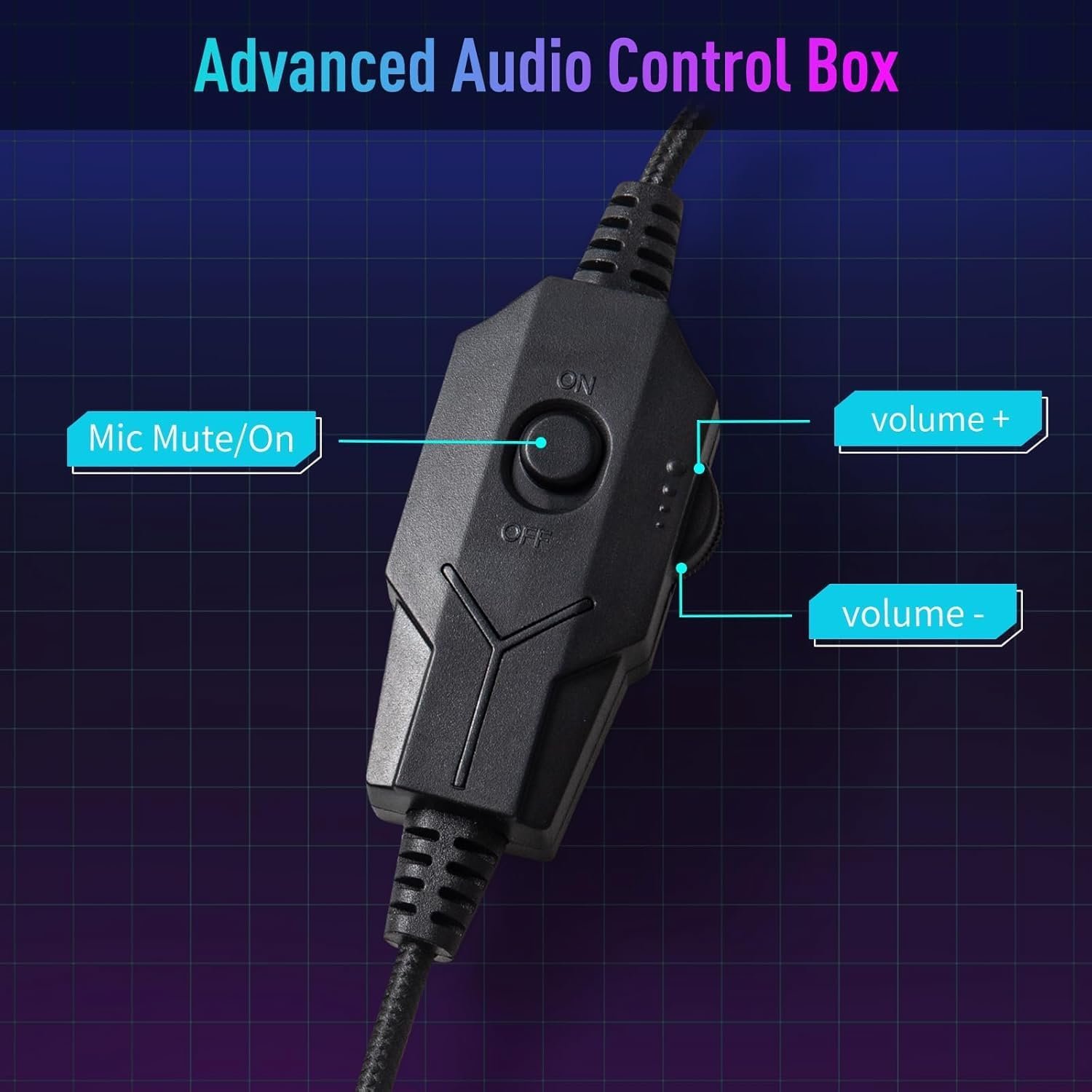 ONIKUMA X31 RGB Gaming Headset – 50 mm Drivers & 360° Mic - الصورة 3