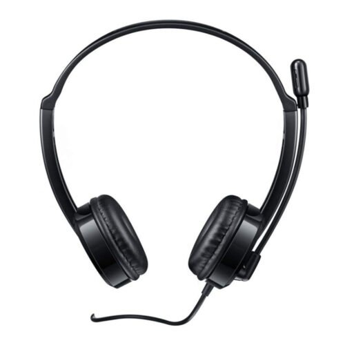Rapoo H120 Wired Stereo Headset – USB & 3.5 mm, Noise-Reducing Mic