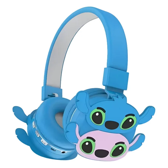 Stitch AH-806S Wireless Bluetooth Headphones – Deep Bass, Folding Design