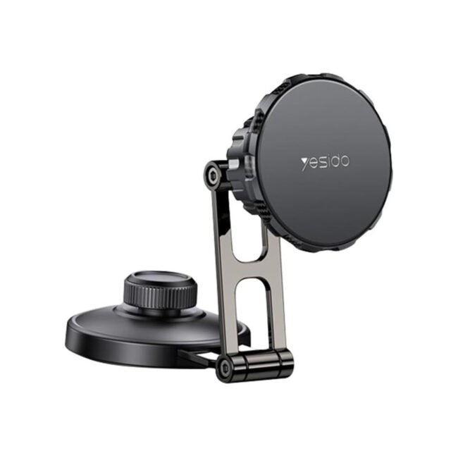 Yesido C198 Telescopic Magnetic Car Mount – 4-Magnet, 360° Adjustable Holder