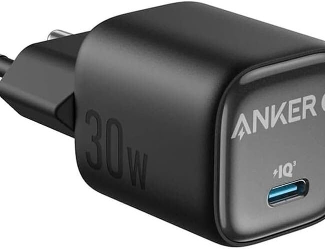 Anker Zolo 1C 30W USB-C Fast Charger – Compact & Cool Charge