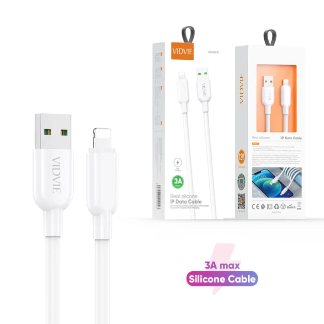 Vidvie CB4025i Durable Fast Charging Lightning Cable