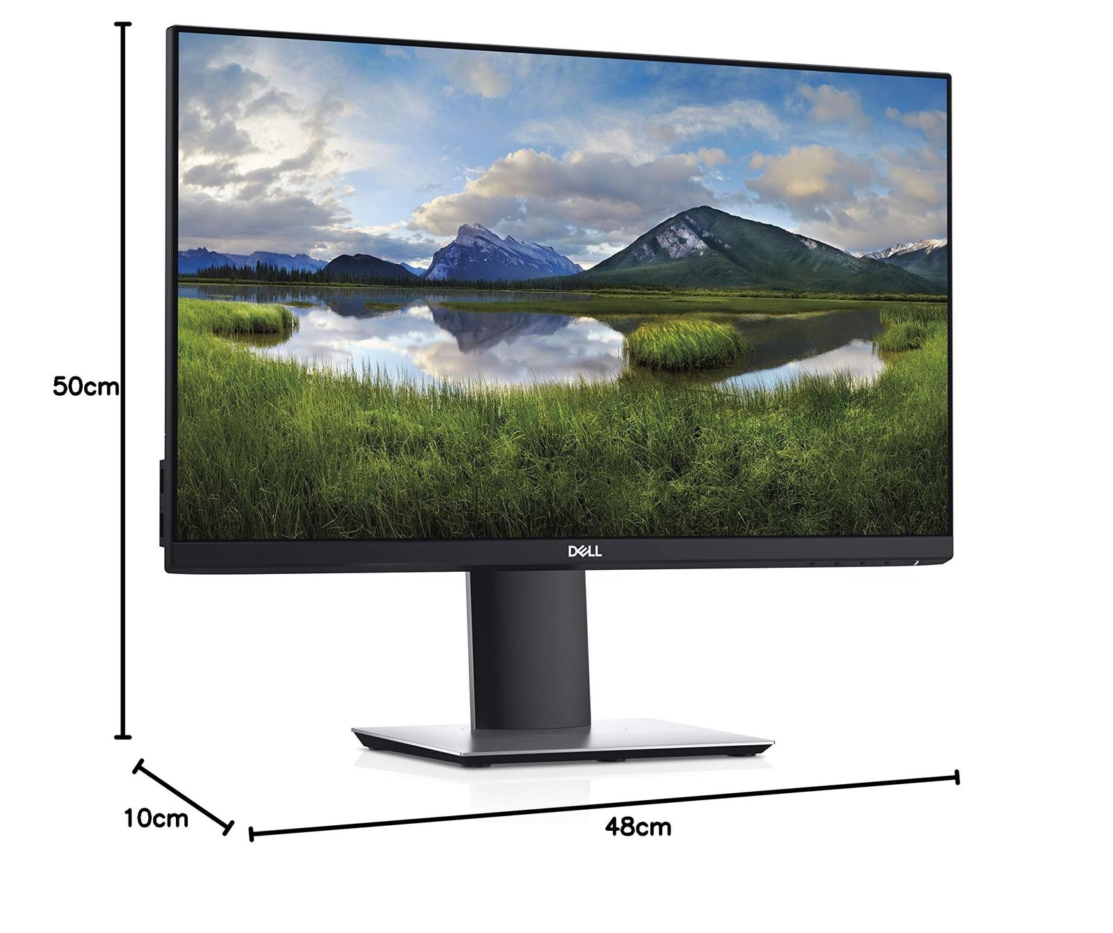 Dell P2319H – 23″ Frameless Full HD IPS Monitor with Adjustable Stand & USB 3.0 Hub - الصورة 3