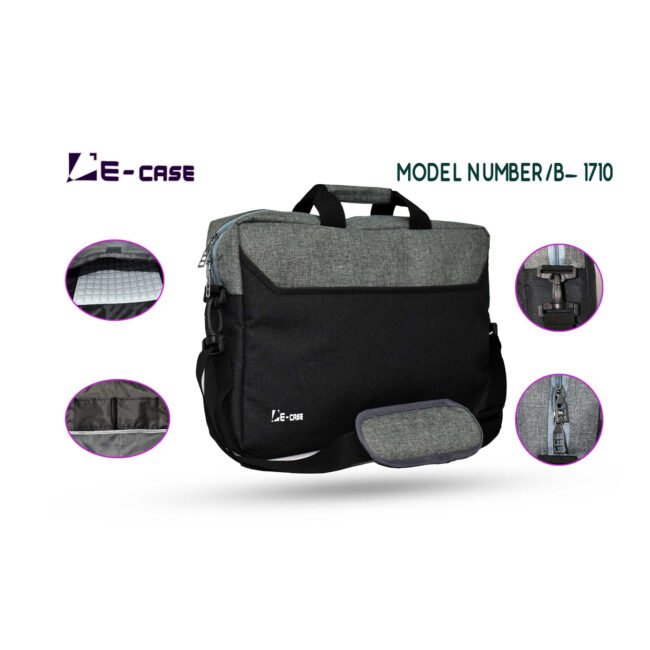 E-CASE B-1710 15.6″ Laptop Hand / Shoulder Case