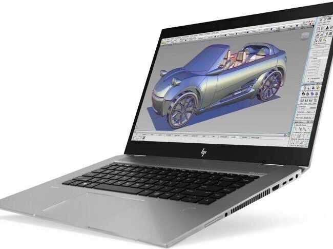 HP ZBook Studio G5 – Intel Core i7-9750H | 16 GB RAM | 512 GB SSD | NVIDIA Quadro P1000 (4 GB) | 15.6″ FHD Mobile Workstation