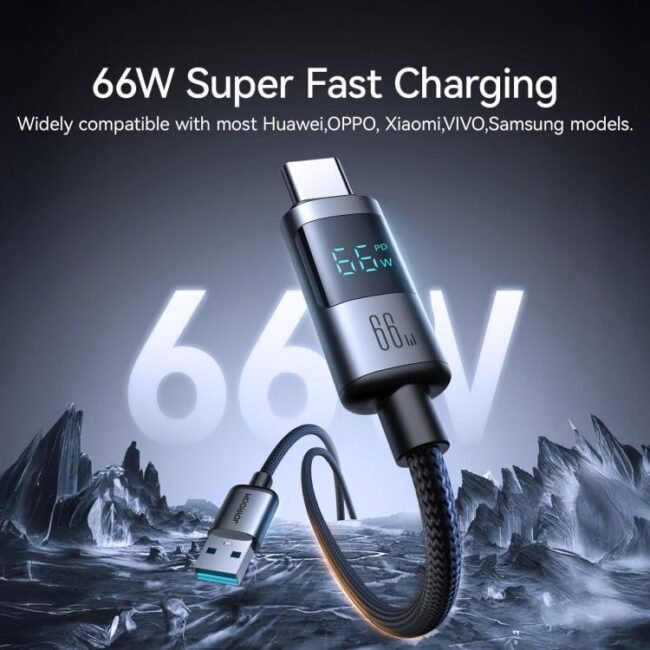 Joyroom S-A16 Pro “Prism-Power 66W” USB-A to USB-C Cable