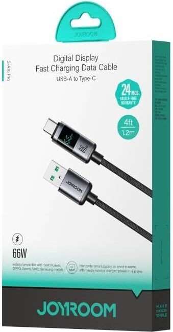 Joyroom S-A16 Pro “Prism-Power 66W” USB-A to USB-C Cable