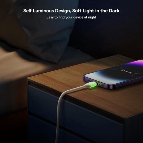 Joyroom S-A53 “Glow-Line” 30W Fast Charging Cable (USB-C → Lightning)