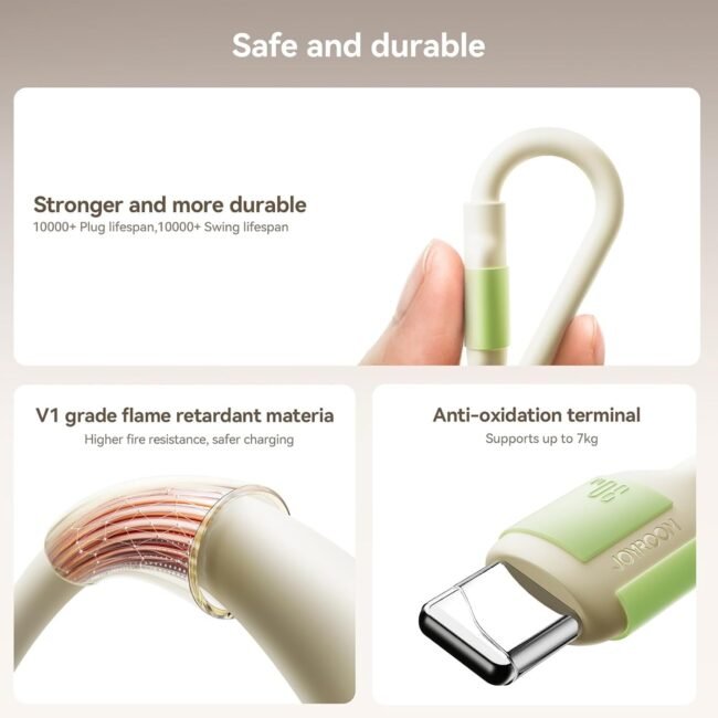 Joyroom S-A53 “Glow-Line” 30W Fast Charging Cable (USB-C → Lightning)