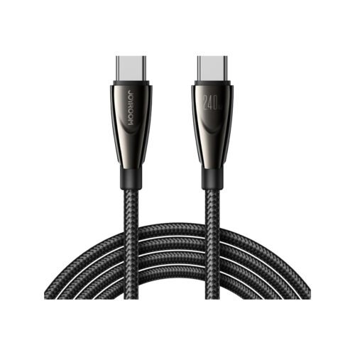 Joyroom SA31-CC Pioneer Series 240W Ultra-Speed USB-C to USB-C Cable (1.2m, Black)