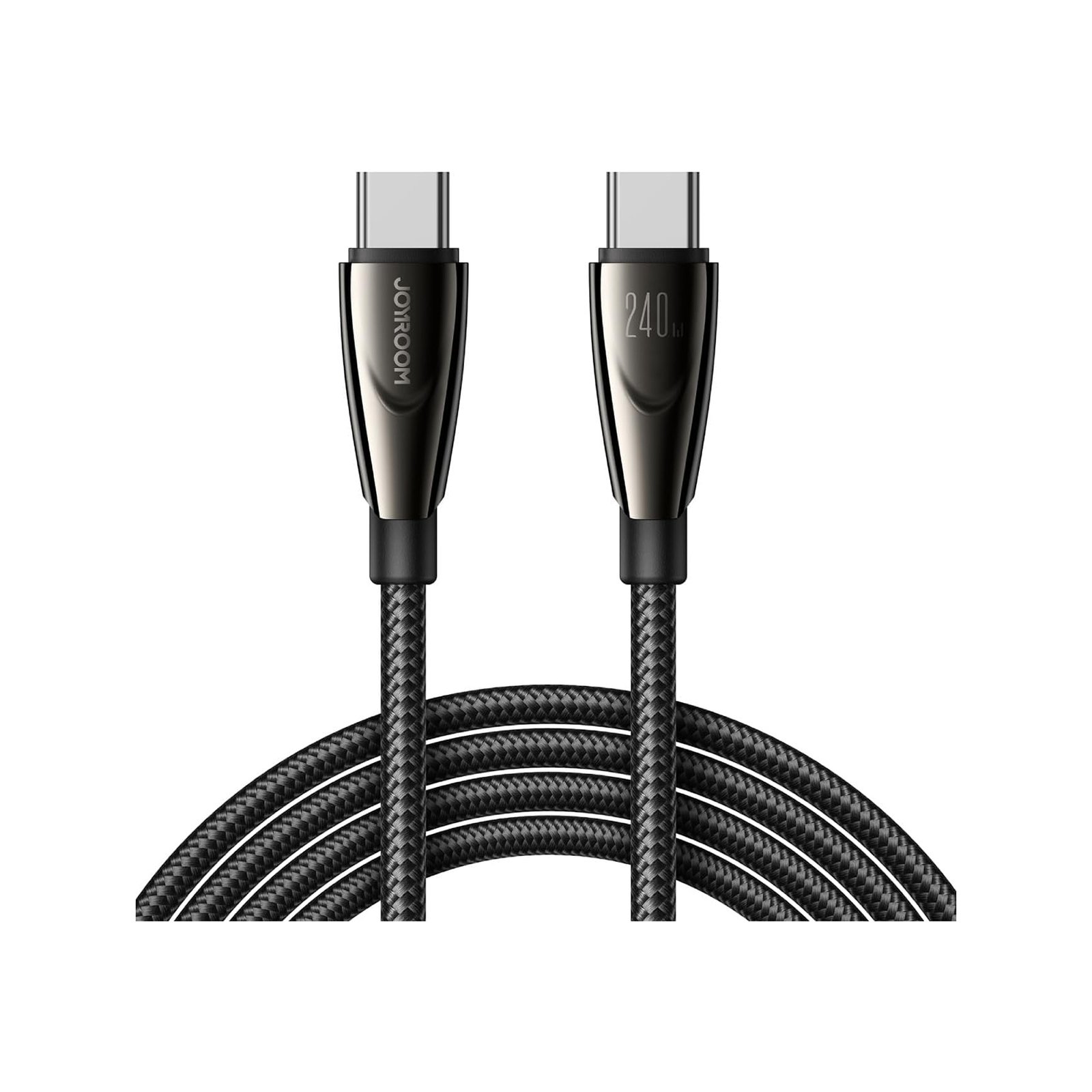 Joyroom SA31-CC Pioneer Series 240W Ultra-Speed USB-C to USB-C Cable (1.2m, Black)