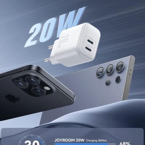 Joyroom JR-TCF12EU – Dual-Port 20W Power Duo