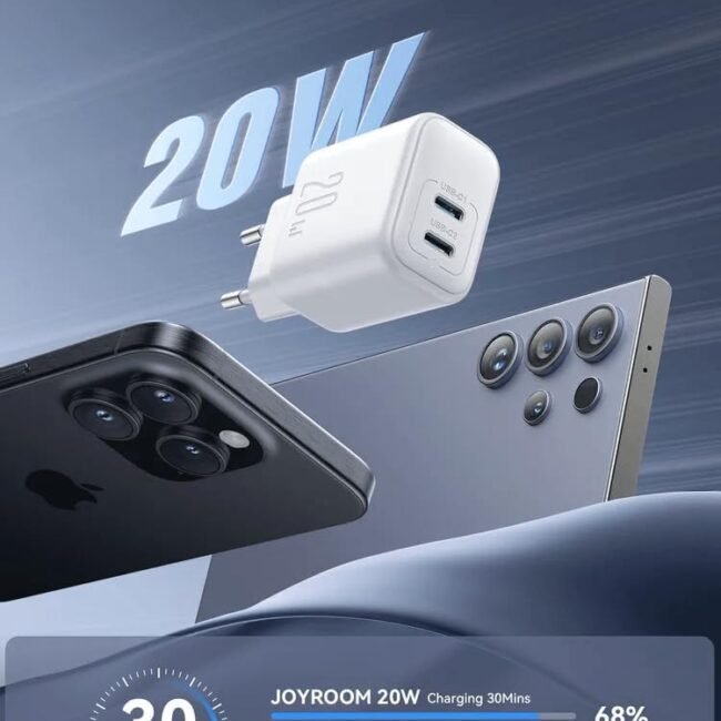 Joyroom JR-TCF12EU – Dual-Port 20W Power Duo