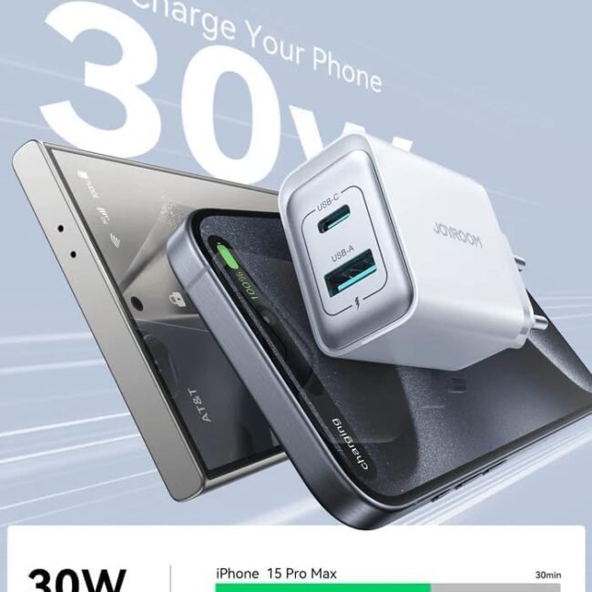 Joyroom JR-TCF15 30W – TurboCharge Duo Fast Charger