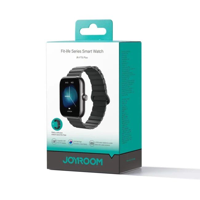 Joyroom JR-FT5 Plus Calling Smart Watch “Rose/ Black Elegance”