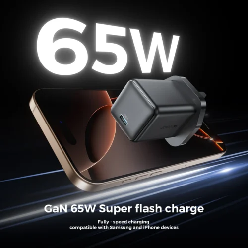 Joyroom JR-TCG18 65W – TurboCharge GaN Fast Charger