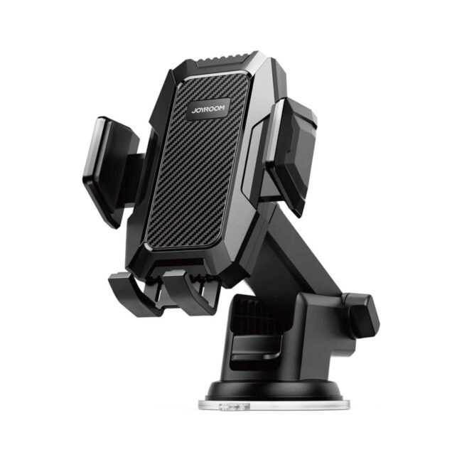 Joyroom JR-ZS285 Mechanical Car Mount – Strong Suction + One-Hand Lock & 360° Rotation