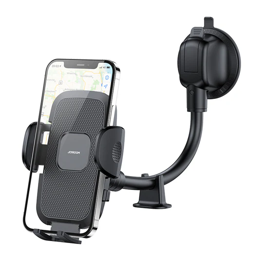 Joyroom JR-ZS259 Mechanical Long-Arm Phone Mount – One-Touch SilentLock & 360° Rotation