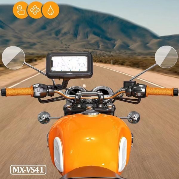 Moxom Knight MX-VS41 Waterproof 4-Corner Motorcycle Phone Mount