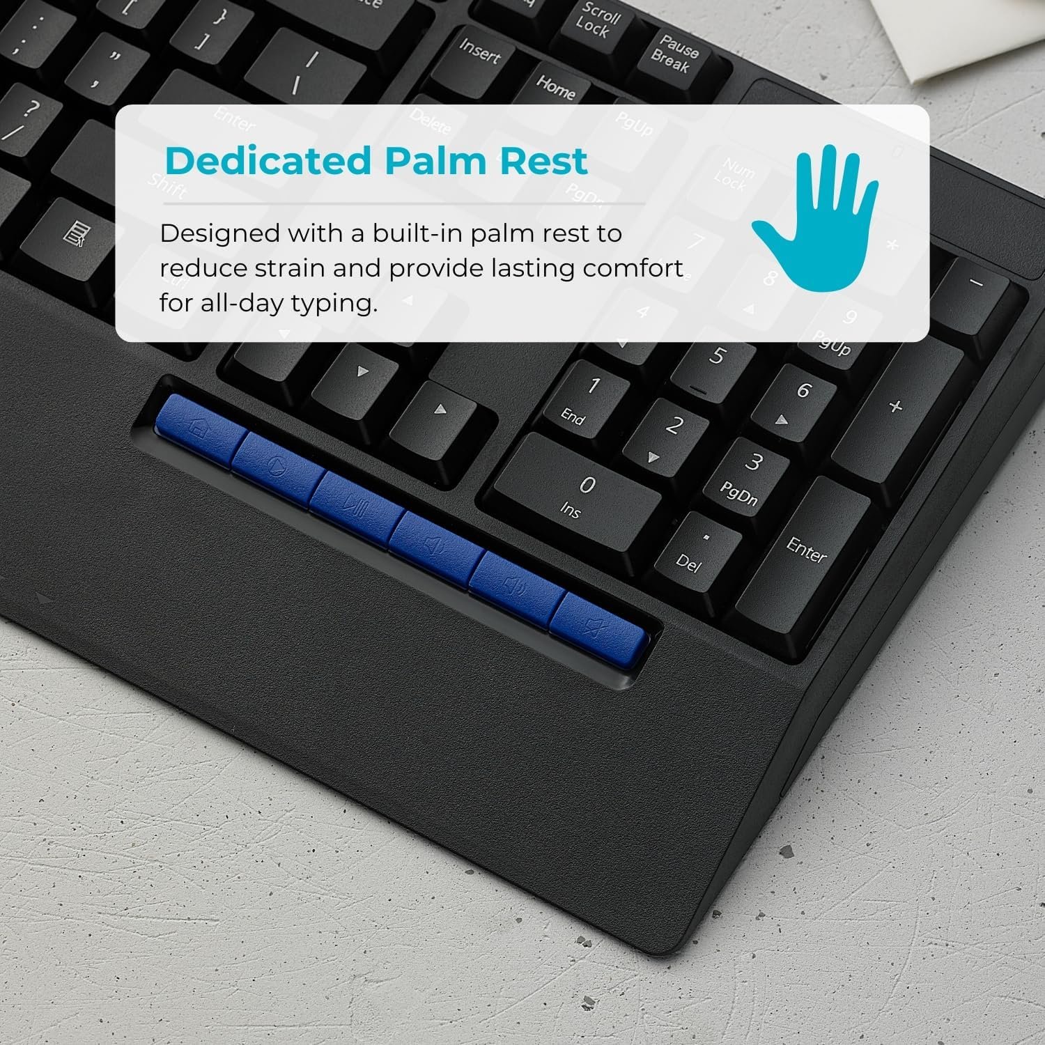 Rapoo X1960 Wireless 2.4 GHz Keyboard + Mouse Combo – Spill‑Resistant & Silent - الصورة 6