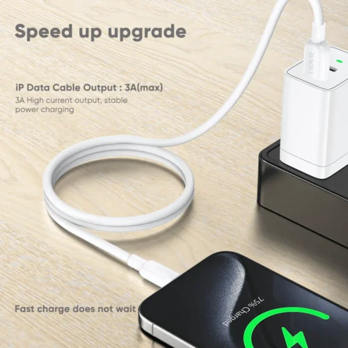 Vidvie CB4025i Durable Fast Charging Lightning Cable