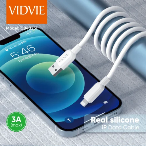 Vidvie CB4025i Durable Fast Charging Lightning Cable
