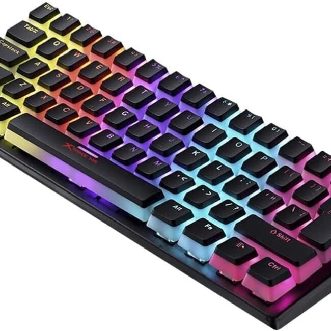 Xtrike Me GK-985P 60% Mechanical Gaming Keyboard – Blue Switch, Rainbow RGB