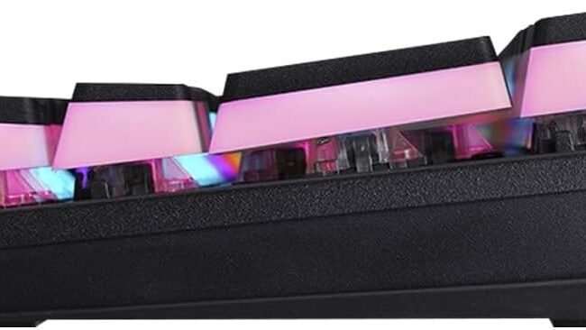 Xtrike Me GK-985P 60% Mechanical Gaming Keyboard – Blue Switch, Rainbow RGB