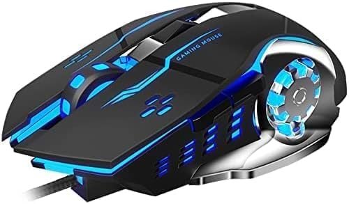 Aula S20 3200 DPI LED Macro Gaming Mouse – Black