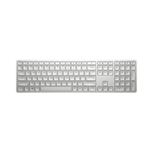 HP 970 Programmable Wireless Keyboard – Full-Size, Multi-Device Bluetooth & 2.4GHz, 20+ Programmable Keys, Backlit, Rechargeable USB-C