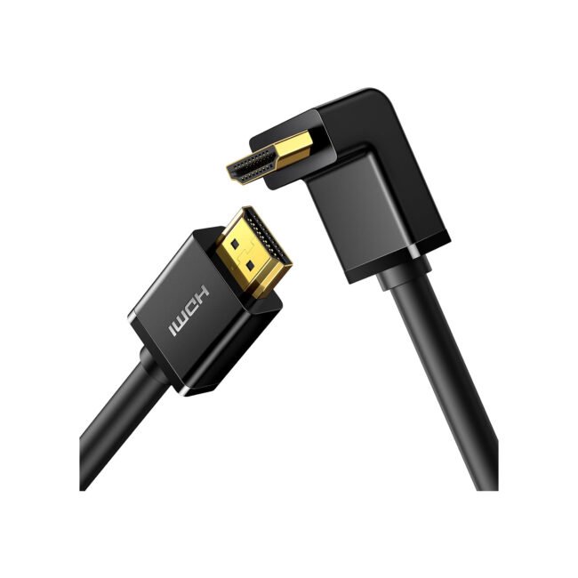 Ugreen 10173 HDMI Cable 2m – 90° Angled High-Speed 4K Video Cable