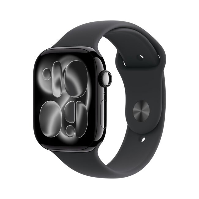 Apple Watch Series 11 GPS 46mm Smartwatch – Jet Black Aluminum Case