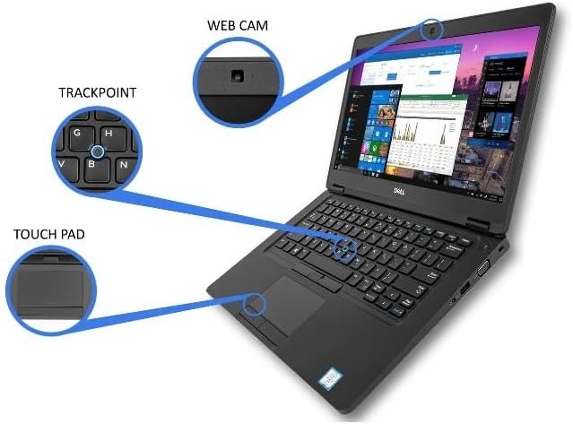 Dell Latitude 5490 – i5-8250U | 8GB RAM | 256GB NVMe SSD | Intel UHD 620