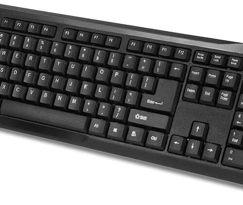 Forev FV-300 Wireless Keyboard and Mouse Combo – 2.4G Silent Keys – Ergonomic Design