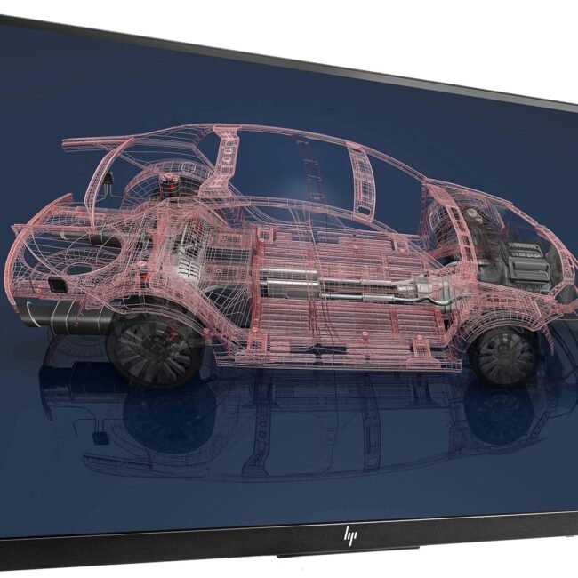 HP Z27n G2 27″ QHD IPS Monitor – 2560 × 1440, 350 nits Brightness, Adjustable Stand, USB-C + DisplayPort + HDMI