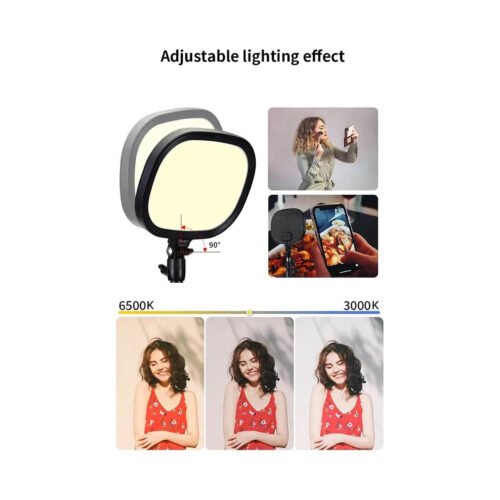 Jmary FM58R LED Light Panel – 9-Inch Professional Video & Photography Light