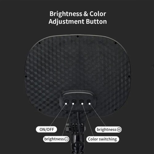 Jmary FM58R LED Light Panel – 9-Inch Professional Video & Photography Light