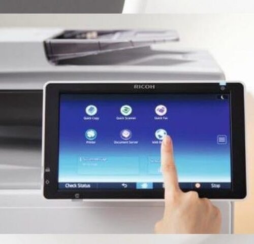 Ricoh MP C307 A4 Color Multifunction Printer – Print, Copy, Scan & Fax, 31 ppm, 1200×1200 dpi, 10.1″ Touch Screen, Duplex & Network Connectivity