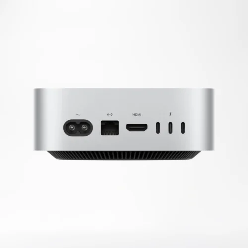 Apple - Mac mini Desktop - Latest Model - M4 chip - Built for Apple Intelligence - 24GB Memory -512GB SSD - Silver
