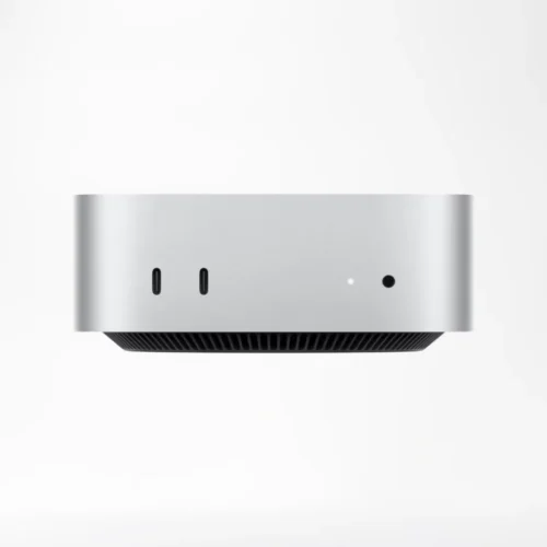 Apple - Mac mini Desktop - Latest Model - M4 chip - Built for Apple Intelligence - 24GB Memory -512GB SSD - Silver