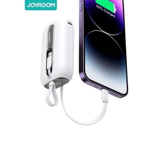 JOYROOM JR-L012 22.5W Mini Power Bank 10000mAh with Dual Cables type c + lightning