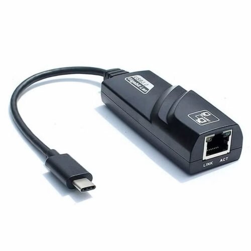 POINT USB 3.0 Type-C to Ethernet Adapter (10/100/1000Mbps, RJ45 LAN Converter