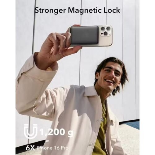 EVO W11P 10000mAh Magsafe Wireless Powerbank - Black