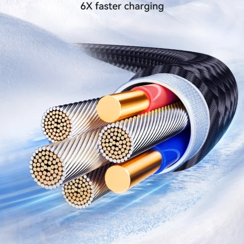 oyroom S-A42 60W Type-C to Type-C Fast Charging Data Cable, 1.2 m Length