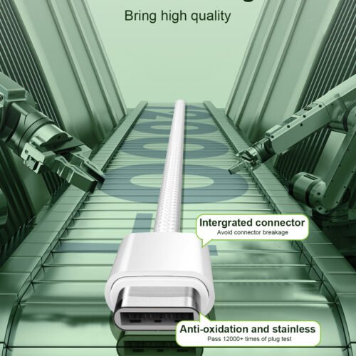 BLITZ CC65W 2M Type-C to Type-C Cable - 65W PD, High Performance