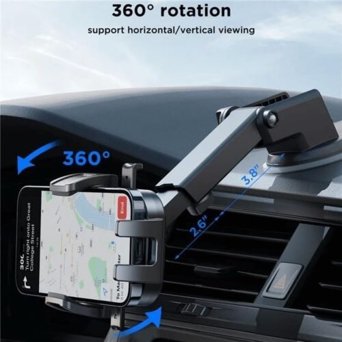 Joyroom JR‑OK6 Car Phone Holder, Adjustable Dashboard